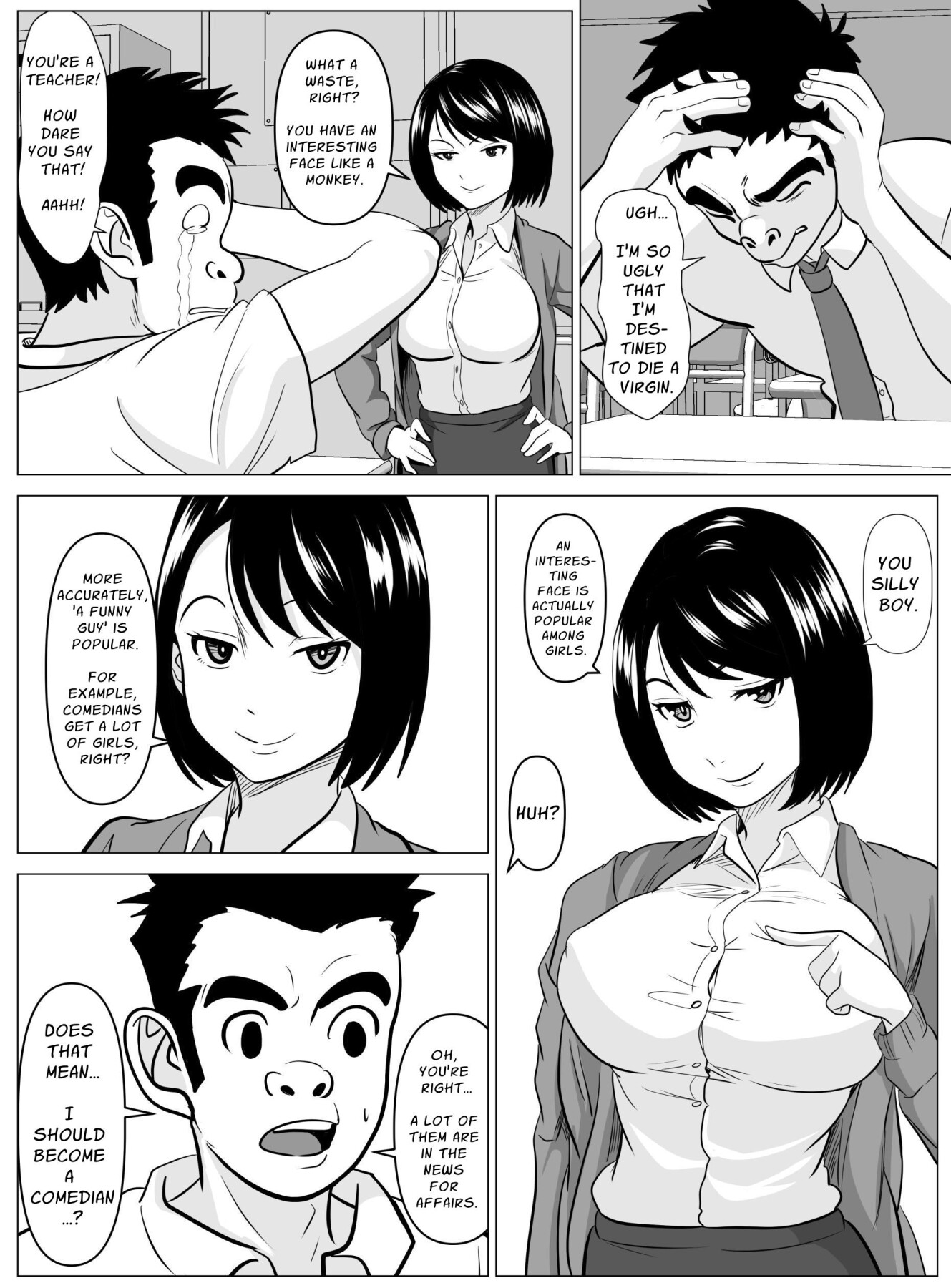 Hentai Manga Comic-Sensei Will Help You Graduate Virginity-Read-6